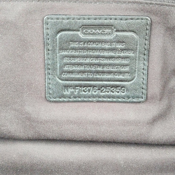 Coach Legacy Chelsea Leather Satchel Black - Picture 14 of 17